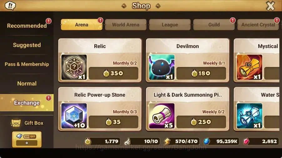 Summoners War: Sky Arena Accounts End-Game Global Lv100|5 LD[Lucifer,Juliane,Maya,Craig,Birgitta]|70 NB5 Leo,Etc|160 17