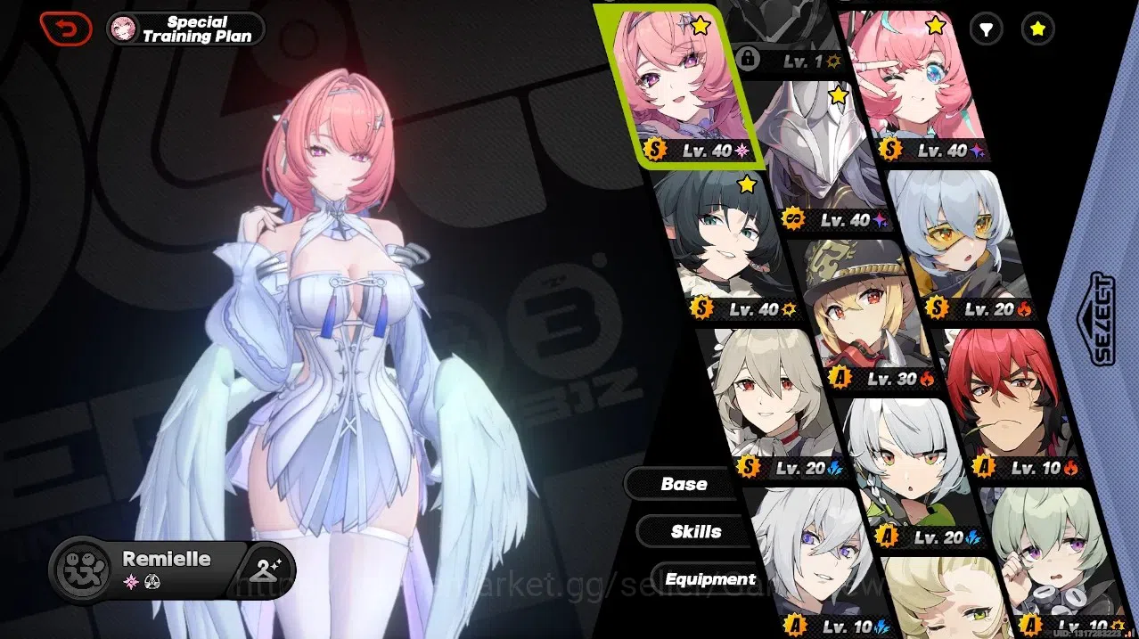 Zenless Zone Zero Accounts Starter ASIA |IK 35|4 Limited| Remielle +Sign S2, ( Aria,Jane )+Sign, Pyrois |2 Std Rina +Sign 1