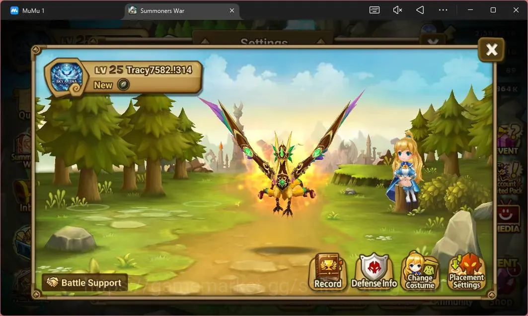 Summoners War: Sky Arena Accounts Starter GLOBAL | NB 5 TESHAR,Starter Gacha 115 12Y+160 11Y Scrool, 3 Legendary All 1