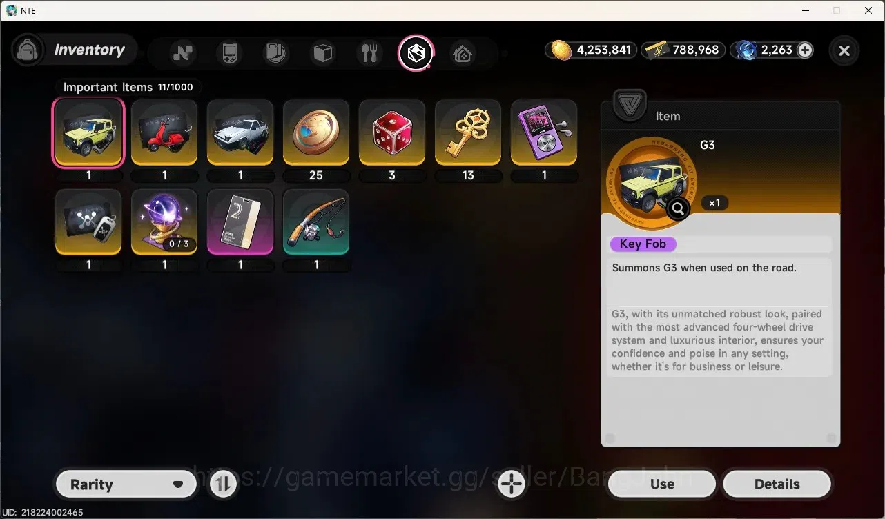 Neverness to Everness Accounts SEA | Lv 42 | 5 S-Class|2 Limited[Lacrimosa,Chaos]|SelectorOff|MCFemale|TakeMail Check SS 8