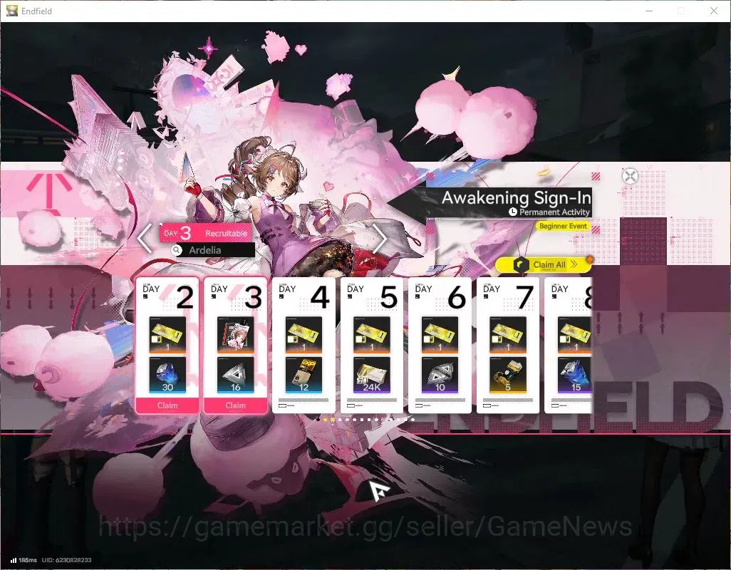 Arknights: Endfield Accounts NA/EU|Lv2|Fresh Starter|2SSR+1(*6WEP)|Pogranchnik, image 2