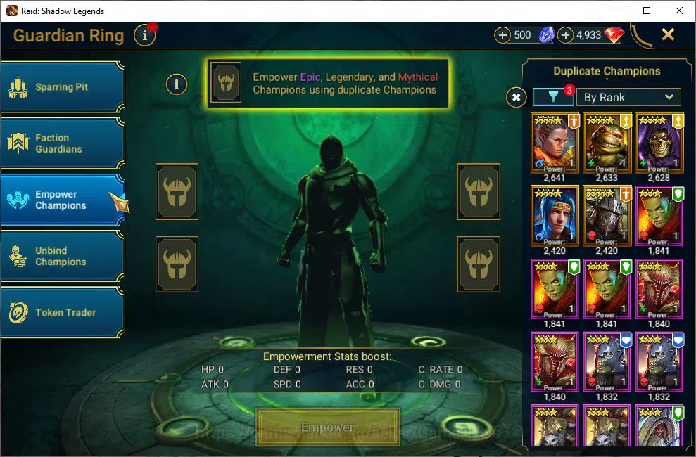 Raid: Shadow Legends Accounts Lv22 362K Power|4,9K Gems|1 Mythical (Toshiro)|17  image 10
