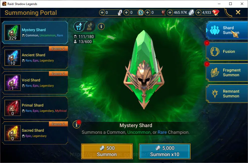 Raid: Shadow Legends Accounts Lv22 362K Power|4,9K Gems|1 Mythical (Toshiro)|17  image 17