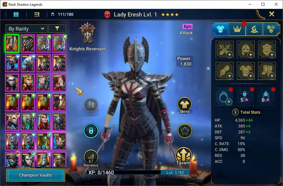 Raid: Shadow Legends Accounts Lv22 362K Power|4,9K Gems|1 Mythical (Toshiro)|17  image 4