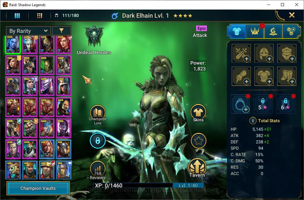 Raid: Shadow Legends Accounts Lv22 362K Power|4,9K Gems|1 Mythical (Toshiro)|17  image 5