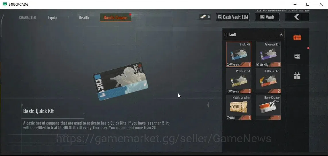 Arena Breakout Accounts MOBILE Lv30|SV 13M|CV 11M|Abomi.Vector 9,QS AKS-74 image 9