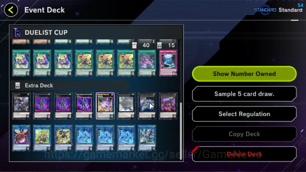 Yu-Gi-Oh! Master Duel Accounts Lv 18 | 20 Deck |RadiantTyphoon, VSK9,Dracotail,Do image 11