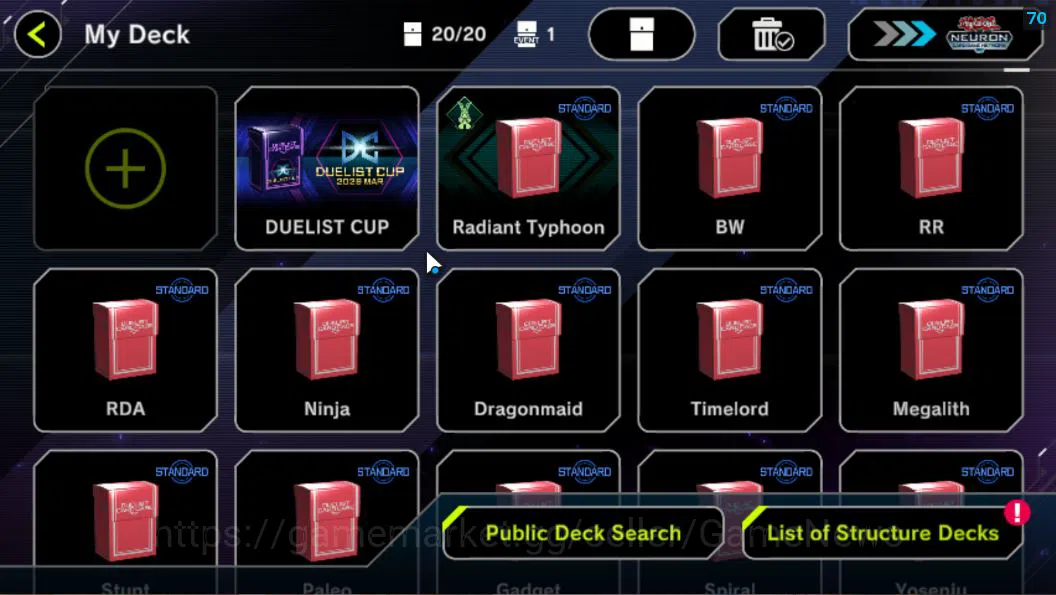 Yu-Gi-Oh! Master Duel Accounts Lv 18 | 20 Deck |RadiantTyphoon, VSK9,Dracotail,Do image 2