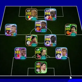 eFootball Accounts Legends & Iconic Players Android|500 Coin|11 Epic R.Koeman,Baresi,Rijkaard,Park