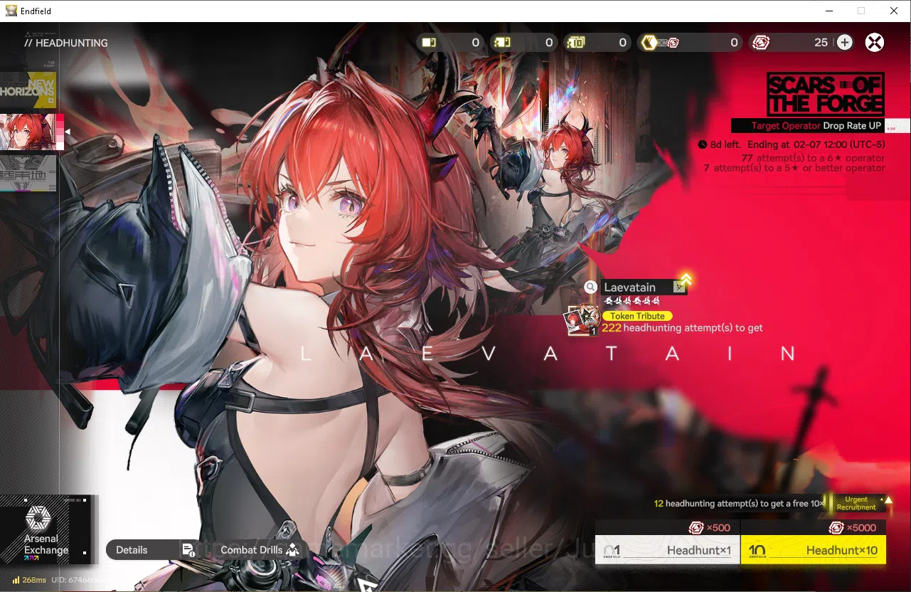 Arknights: Endfield Accounts NA/EU Lv2|Day 2 Login|1860 Arsenal|1 Meta SSR (Lae image 6