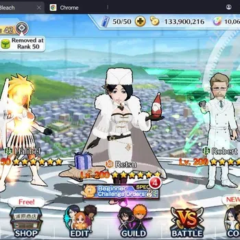 Bleach: Brave Souls Accounts Starter Global |102K BP+10K Orb|Fresh Story|Ichigo8th,Mayuri Technical,Ulquiorra,Halibel