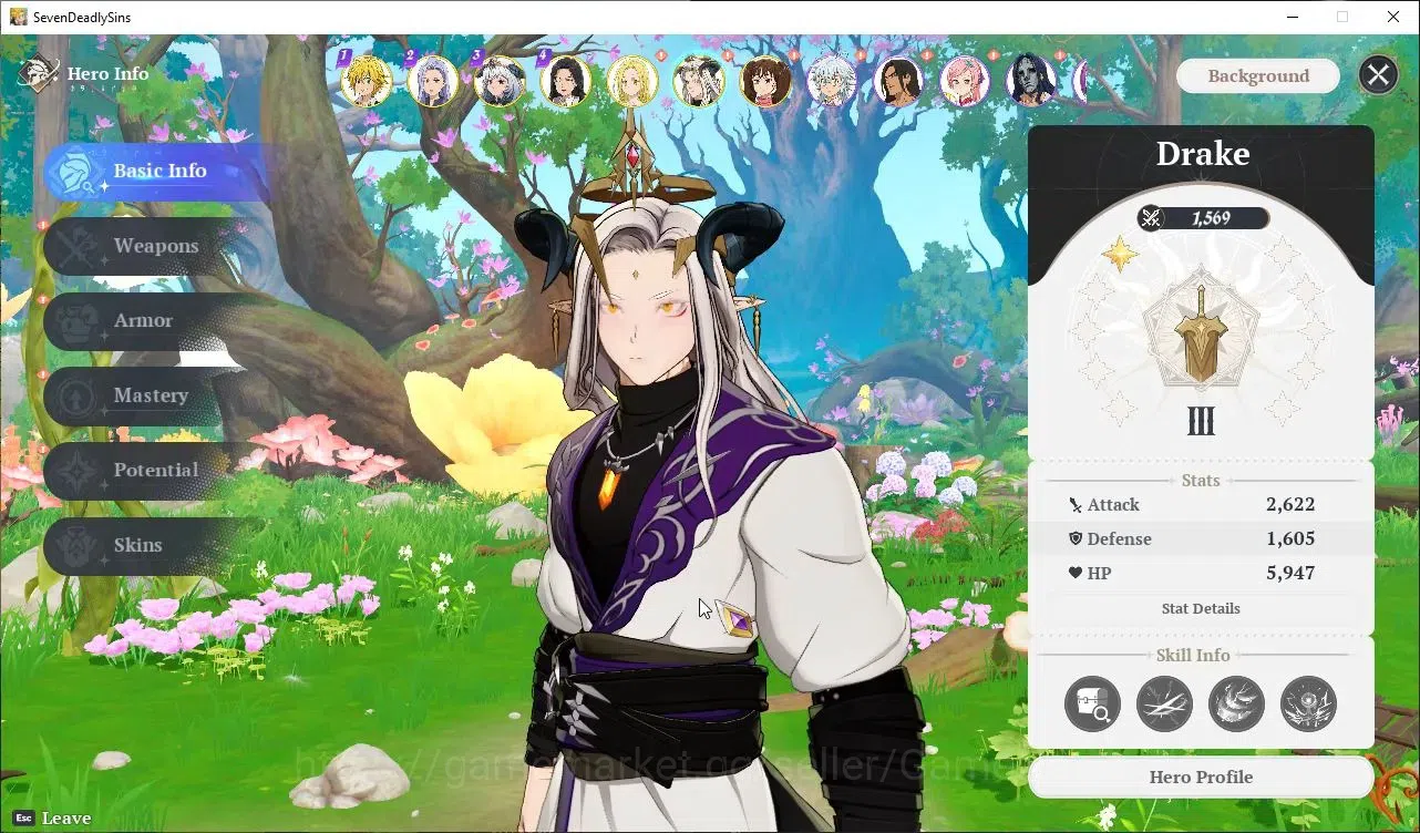 The Seven Deadly Sins: Origin Accounts SEA|Lvl 43|7 SSR|MeliodasP6,MannieP5,DrakeP1,Guila image 13