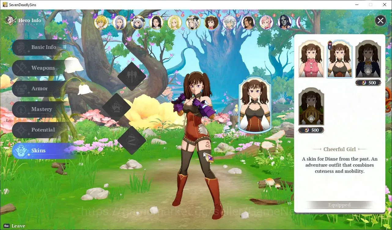 The Seven Deadly Sins: Origin Accounts SEA|Lvl 43|7 SSR|MeliodasP6,MannieP5,DrakeP1,Guila image 15
