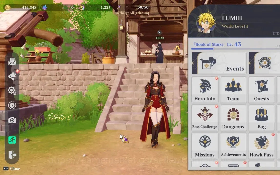 The Seven Deadly Sins: Origin Accounts SEA|Lvl 43|7 SSR|MeliodasP6,MannieP5,DrakeP1,Guila image 16