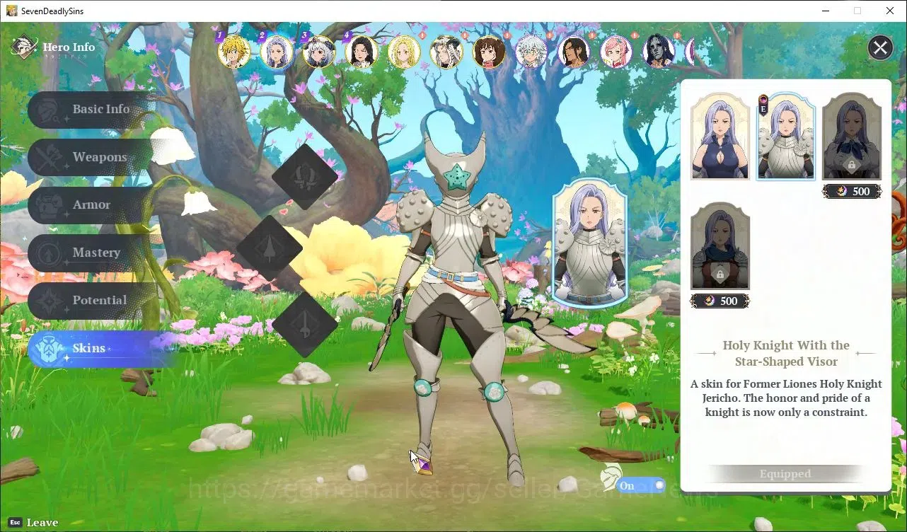 The Seven Deadly Sins: Origin Accounts SEA|Lvl 43|7 SSR|MeliodasP6,MannieP5,DrakeP1,Guila image 6