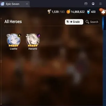 Epic Seven Accounts Starter Global Unverif|Best Starter|2ML(Lisette,Harsetti)|PoH+Bless ONSide Story Locked|SS