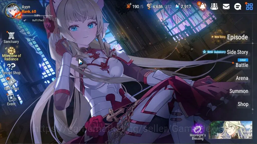 Epic Seven Accounts Asia Verif|15 ML(Spirit Eye Celine,Falen Cecilia,H image 1