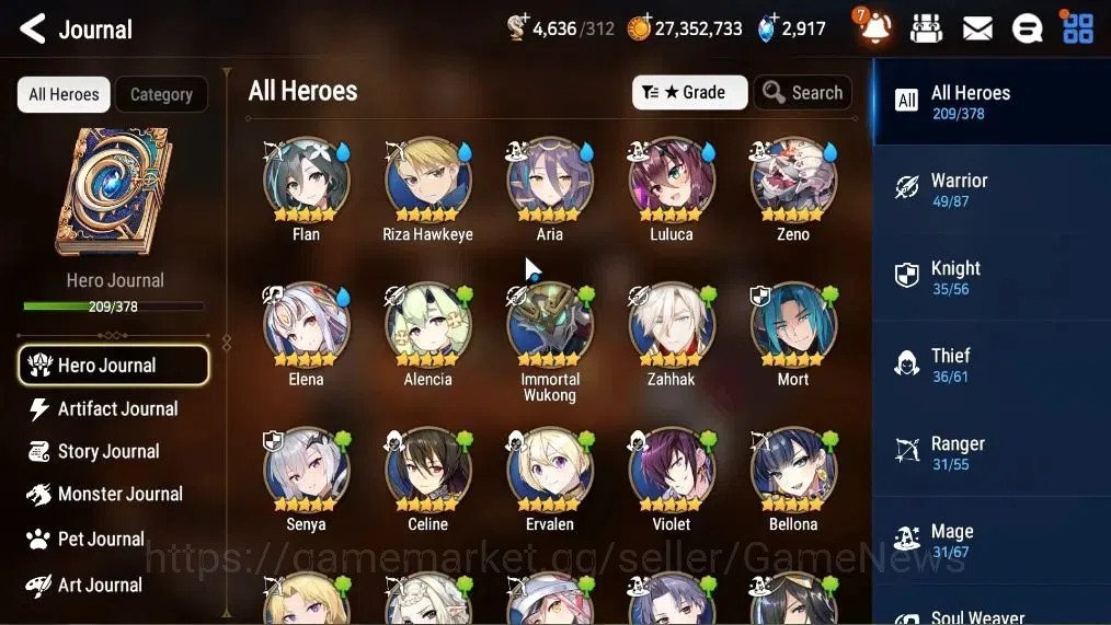 Epic Seven Accounts Asia Verif|15 ML(Spirit Eye Celine,Falen Cecilia,H image 10