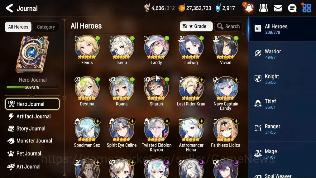 Epic Seven Accounts Asia Verif|15 ML(Spirit Eye Celine,Falen Cecilia,H image 11