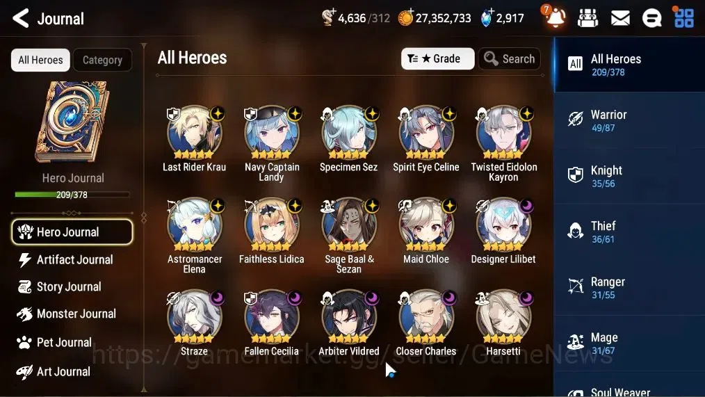 Epic Seven Accounts Asia Verif|15 ML(Spirit Eye Celine,Falen Cecilia,H image 7