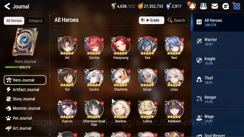 Epic Seven Accounts Asia Verif|15 ML(Spirit Eye Celine,Falen Cecilia,H image 8
