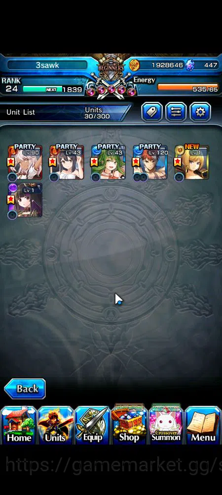 Grand Summoners Accounts Global|Rank 24|6 Ascend|Summer Miyu,Emiya,Chloe,Ha image 4