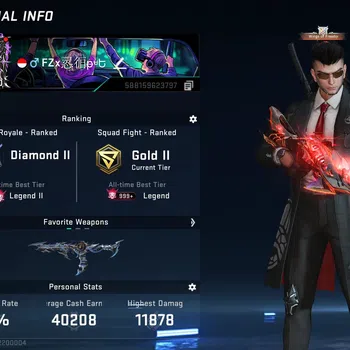 Blood Strike Accounts Others ASIA | EVO M4A1 Lv4+KAG-6 Lv2+GALIL Lv3 | Eternal Spear+UMP45+MP5+AUG+UZI+M82+M700+Vector| AOT
