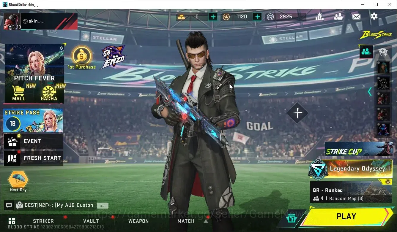 Blood Strike Accounts ASIA|1 ULTRA Striker ZERO-Agent Zero|3 Legendary G image 1
