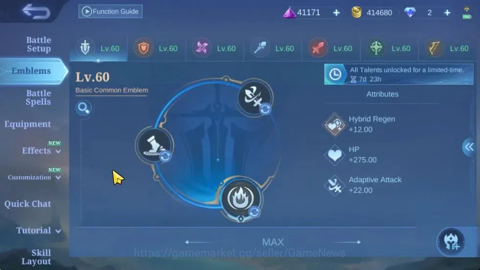 Mobile Legends: Bang Bang Accounts Collector Hero 133|Skin 412|Highest Imo 104|Legend Franco|Harith HxH,(YSS,Nata) CC,Layla 17