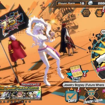 One Piece Bounty Rush Accounts High-End Global |EX 5|1 Max|PR 18|Shanks Max,Sabo,Gol D. Roger,Jewelry Bonney,St. Ethanbaron