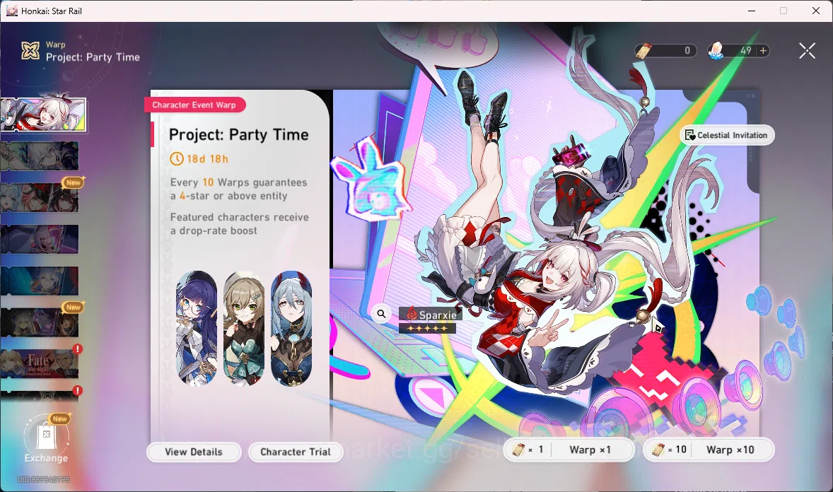 Honkai Star Rail Accounts ASIA | TL 67 | Dan heng, Yao guang, Sparkle,Cyrene image 13