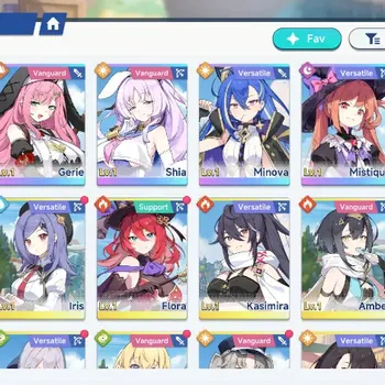 Stella Sora Accounts Global Lv40|5 SSR,2 Limited|(Firstlight Noya T3+Sign,Shia,Mistique T1+Sign,Minova,Gerie)+Select ON|26k