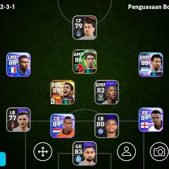 eFootball Accounts Legends & Iconic Players Mobile|PW 2492|New Rodri BigT,Rul Costa Epic,Lionel Messi ShowT|2026|Check SS