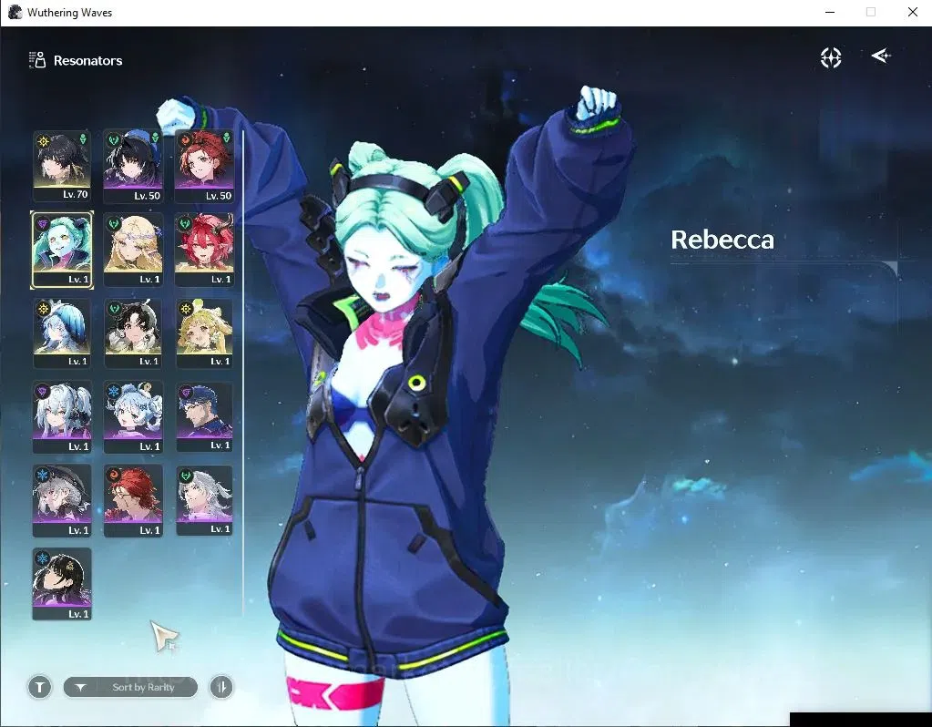Wuthering Waves Accounts America|UL 45|4 Limit|Rebecca(Collab)| [Shorekeepe image 2