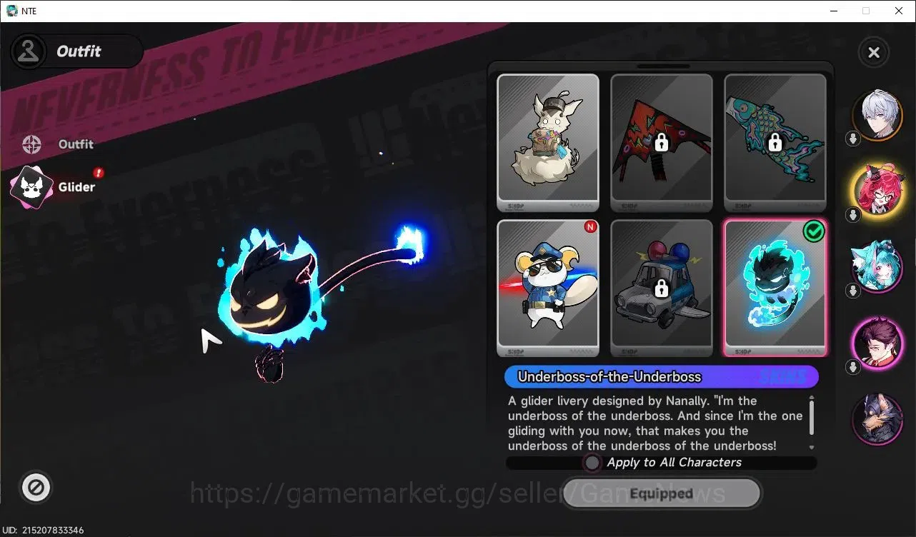 Neverness to Everness Accounts GLOBAL EU|HL 3|1 SSR Limited Nanally + Selector ON image 2
