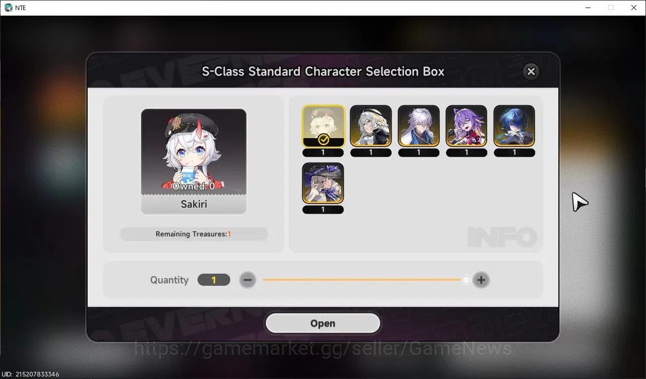 Neverness to Everness Accounts GLOBAL EU|HL 3|1 SSR Limited Nanally + Selector ON image 7