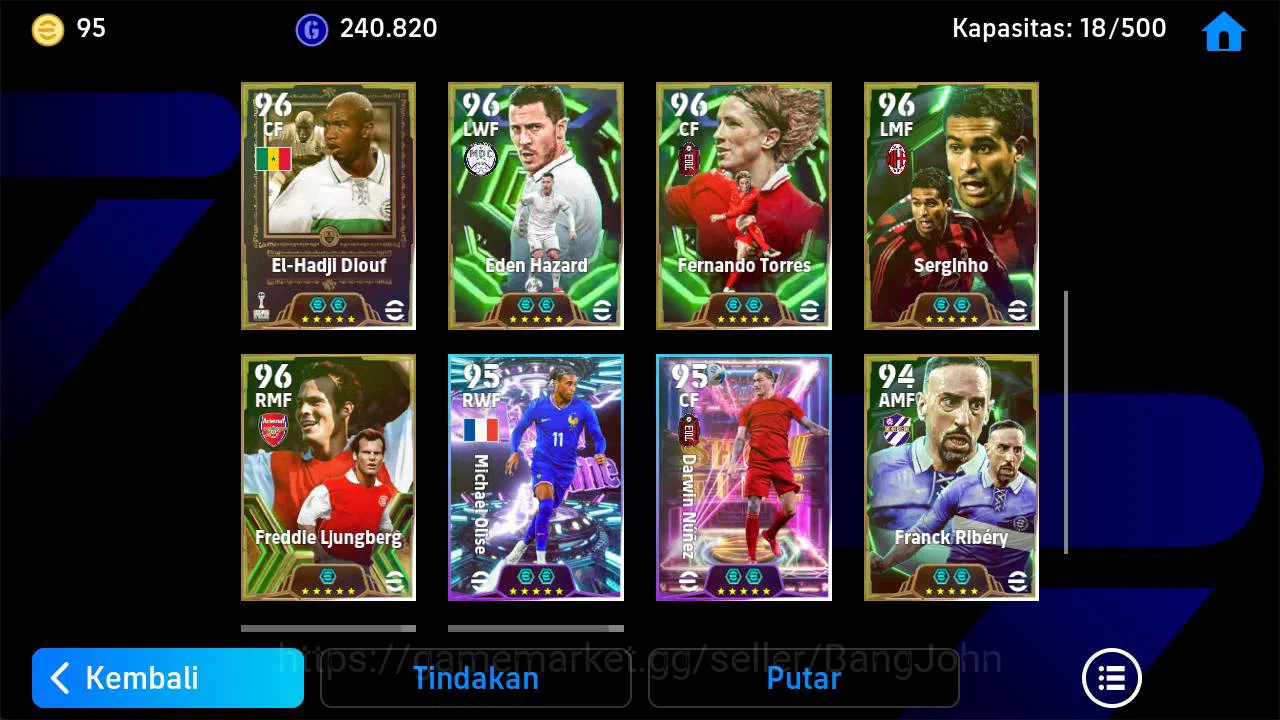 eFootball Accounts Power 3155, Pirlo epic, M oddo epic, F rijkaard ep image 3