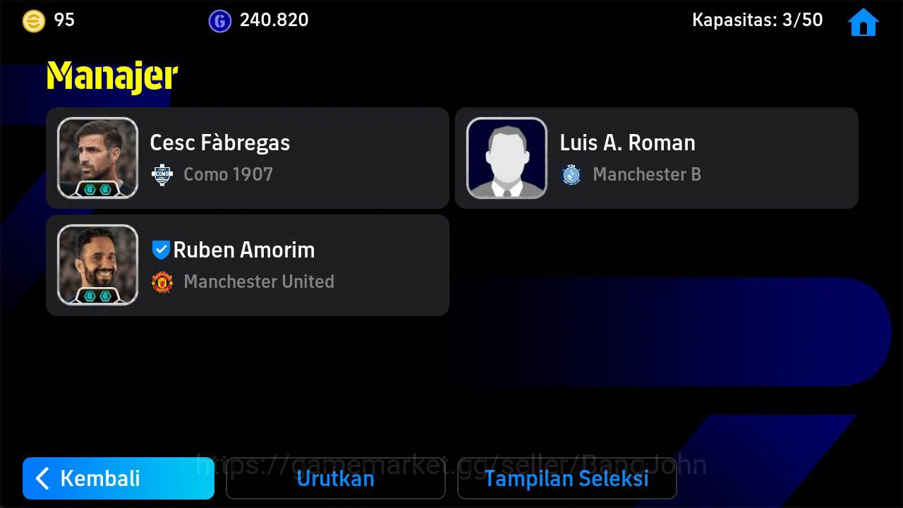 eFootball Accounts Power 3155, Pirlo epic, M oddo epic, F rijkaard ep image 5