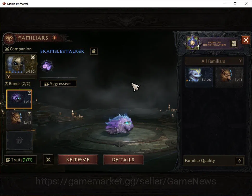 Diablo Immortal Accounts SA-Malah|Lv60(324)|Druid|31k CR|Reso 510|Maledicto image 11