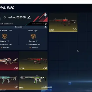 Blood Strike Accounts Others ASIA|1 ETERNAL: Spear-Relic Lv1|1 AOT: M4A1|1 ULTRA: Galil-Knight|3 LEGENDARY