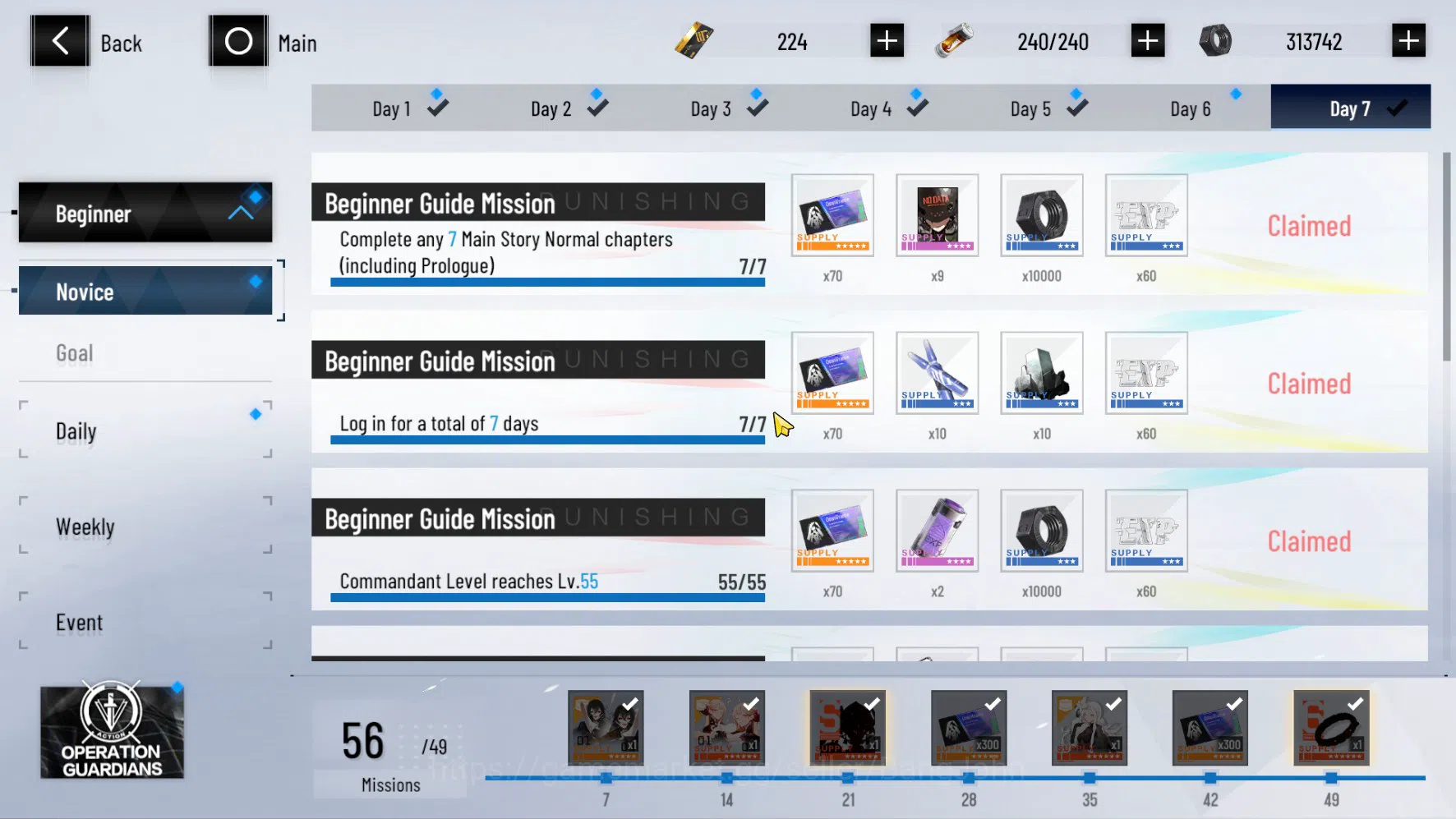 Punishing: Gray Raven Accounts ASIA PACIFIC | LEVEL 89 | Rosetta Sign | Nanami Si image 18