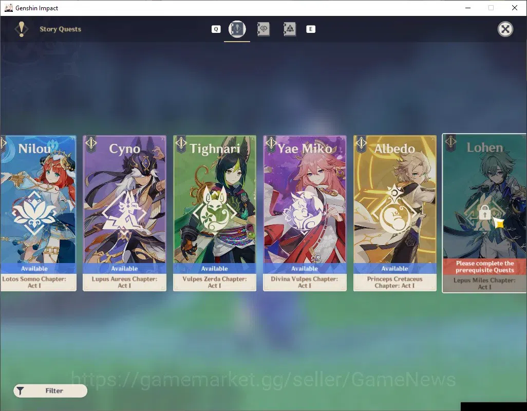 Genshin Impact Accounts ASIA|Free ZZZ|AR 55|7 Limited + 7 (5*Standard)|Ski image 16