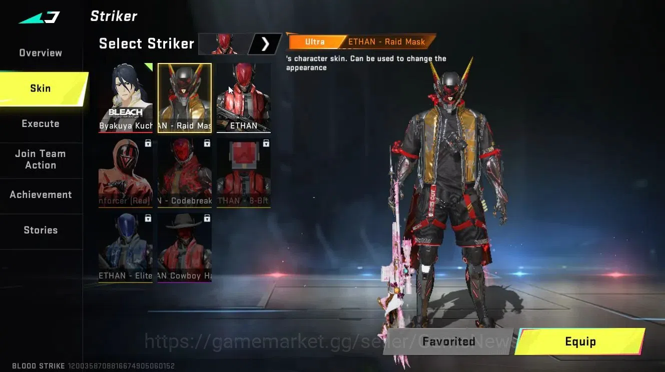 Blood Strike Accounts ASIA|6 ULTRA[ETHAN,UMP45 lv5,FN2000 Lv5,INP9,etc]| image 5