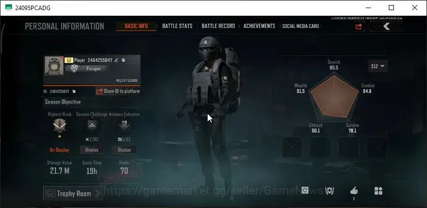 Arena Breakout Accounts MOBILE Lv30|SV 21,7M|CV 17M|Wire Set|SS AKM,GM AK- image 2