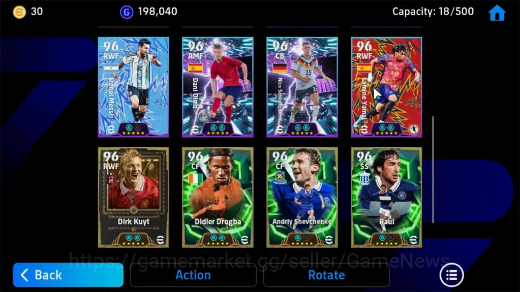 eFootball Accounts Android |Big Time (Eden Hazard)11 Epic|Fabio Canna image 7