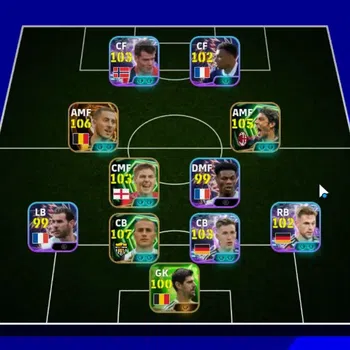 eFootball Legends & Iconic Players Android |Big Time (Eden Hazard)11 Epic|Fabio Canna image 1