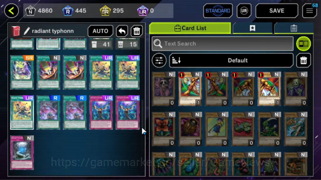 Yu-Gi-Oh! Master Duel Accounts Starter Lv 18|19 Deck|Resonator,Yubelfs,KewlToon,Radiant 15