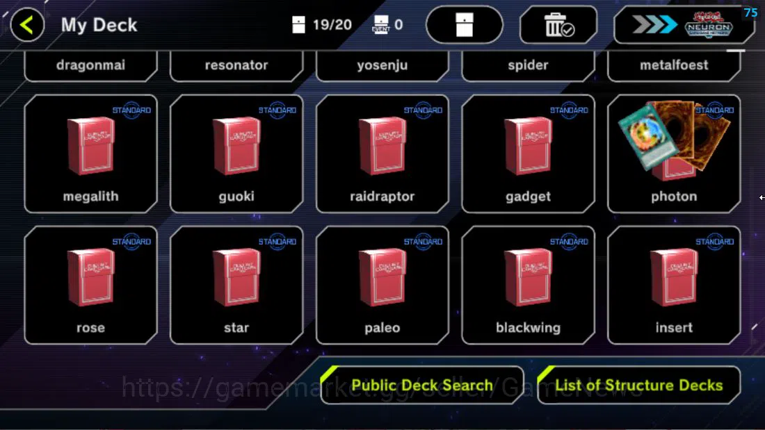 Yu-Gi-Oh! Master Duel Accounts Starter Lv 18|19 Deck|Resonator,Yubelfs,KewlToon,Radiant 3