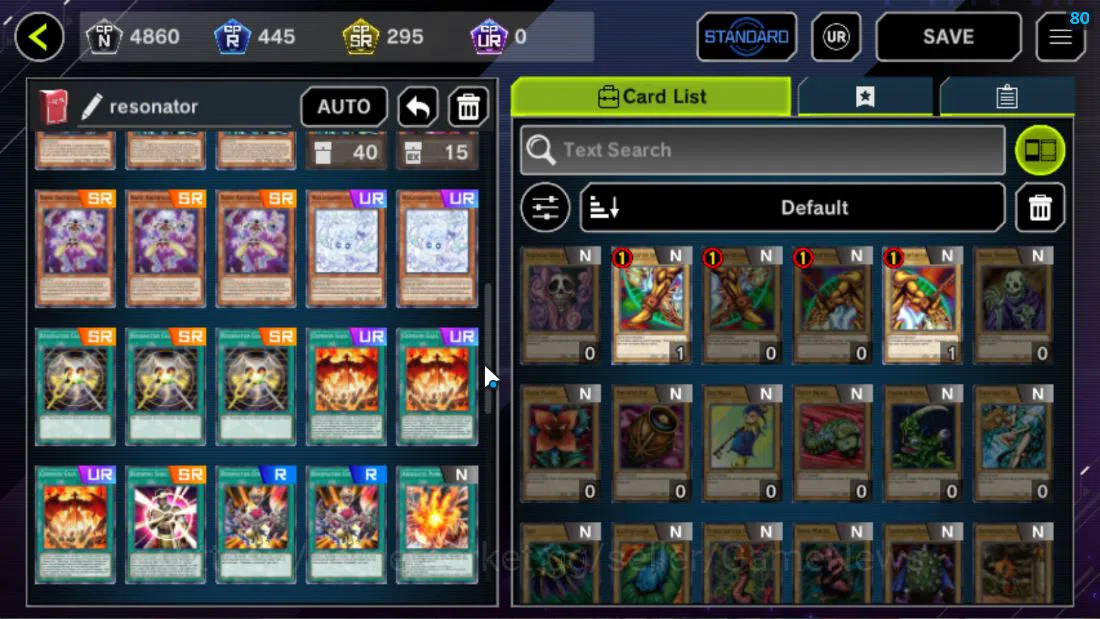 Yu-Gi-Oh! Master Duel Accounts Starter Lv 18|19 Deck|Resonator,Yubelfs,KewlToon,Radiant 5