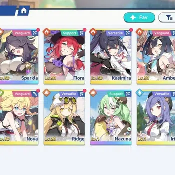 Stella Sora Accounts GLOBAL Lvl 15|30K Stellanite|3 SSR 1 Limited|Sparkle, Gerie, Nazuna + 8 SR Trekker|1 SSR + 1 Selector